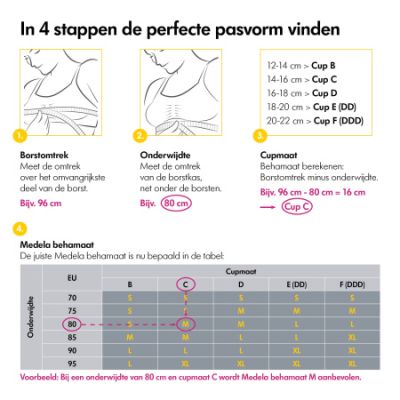 Medela 3-in-1 Borstvoedings- En Kolfbeha Zwart XL Medela 3-in-1 Borstvoedings- En Kolfbeha Zwart XL