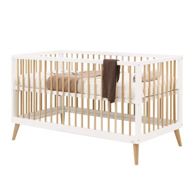 ToiToiKids Bedbank 70 x 140 Jort Wit/Naturel