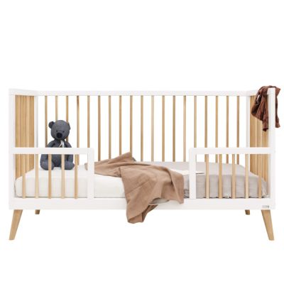 ToiToiKids Bedbank 70 x 140 Jort Wit/Naturel