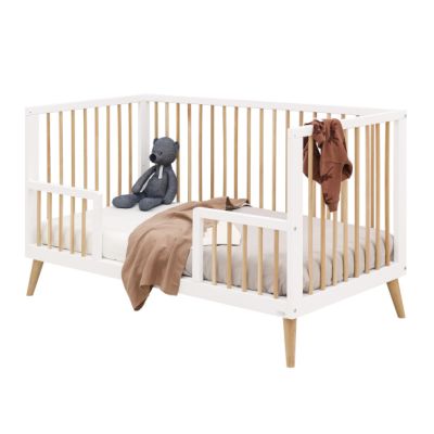 ToiToiKids Bedbank 70 x 140 Jort Wit/Naturel