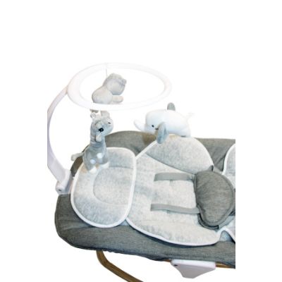 Bo Jungle Schommelstoel B-Swinging Rocker Pure White