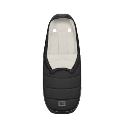Cybex Platinum Footmuff Sepia Black - Black