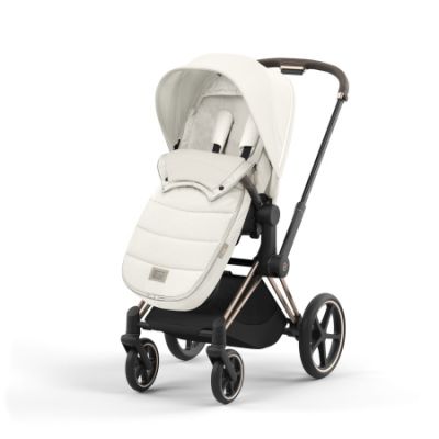Cybex Platinum Footmuff Off White - Light Beige