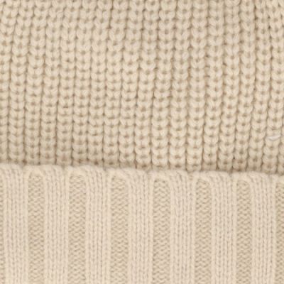 Sarlini Muts Knit Pompon Kit 0-6 maanden