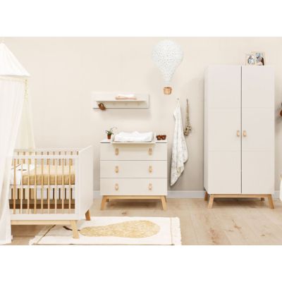 Bopita Commode 3 Laden Lines Dune / Naturel