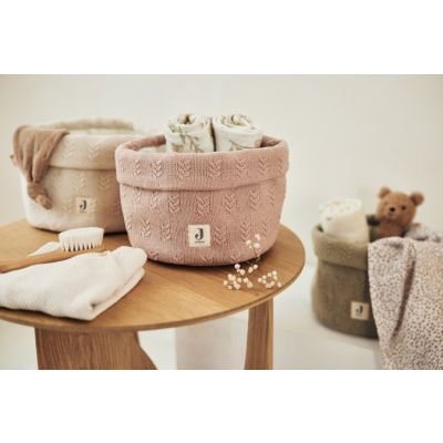 Jollein Commodemandje Grain Knit Wild Rose