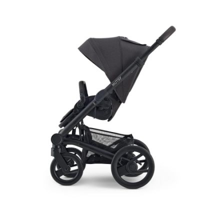 Mutsy Wandelwagen Nio Black Frame - Brown Grip - Shade






