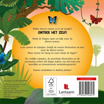 Lantaarn Wie Woont Hier? In De Jungle