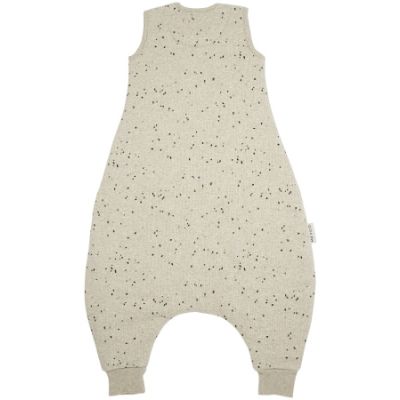 Meyco Slaapzak Winter Jumper Rib Mini Spots Sand Melange 92 cm


