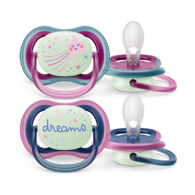 Philips Avent Fopspeen Ultra Air Nighttime Star / Dreams 6-18mnd (2 stuks) SCF376/14
