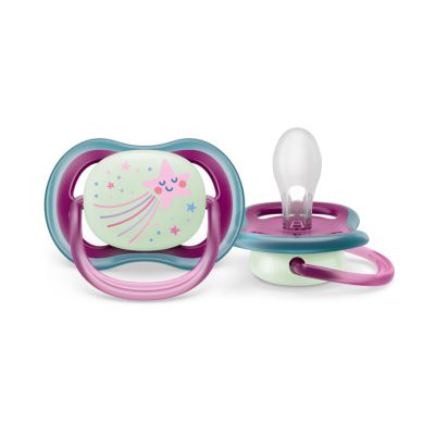 Philips Avent Fopspeen Ultra Air Nighttime Star / Dreams 6-18mnd (2 stuks) SCF376/14

