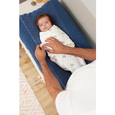 Meyco SwaddleMeyco Moon Indigo 4-6 Maanden 

