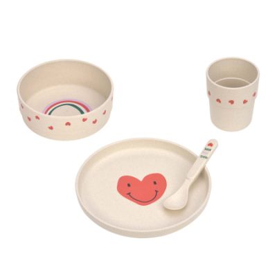 Lässig Eetset Happy Rascals Heart Lavender
