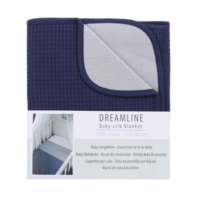 Dreamline Wiegdeken Blauw 75 x 100 cm