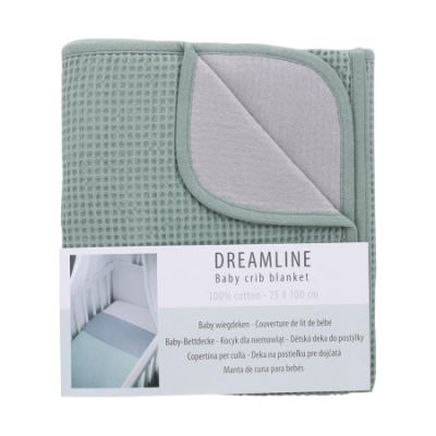 Dreamline Wiegdeken Groen 75 x 100 cm