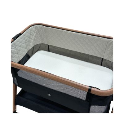 Qute Q-Breez Co-Sleeper Woody Black