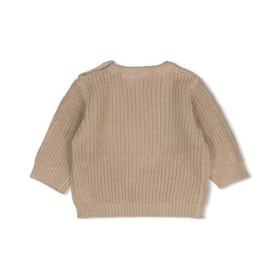 Feetje Sweater Gebreid The Magic is in You Taupe 62