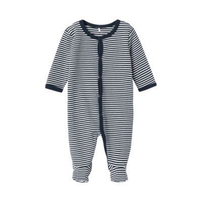 Name It Boxpak Met Voet Stripe Dark Sapphire