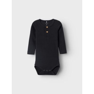 Name It Romper Kab Button Black 56
