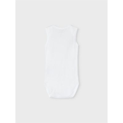 Name It Romper Zonder Mouw 3-Pack Bright White 50