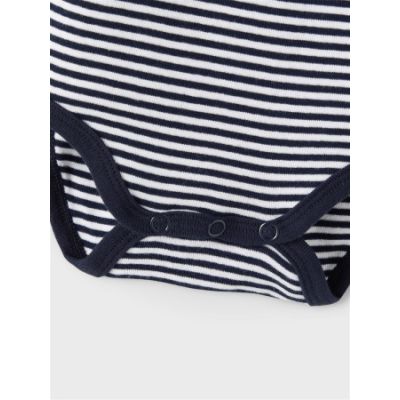 Name It Romper Stripe 2-Pack Dark Sapphire 74