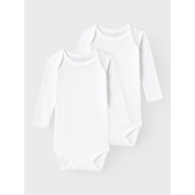 Name It Romper 2-Pack Bright White 74