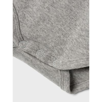 Name It Romper 2-Pack Grey / Dark Sapphire 74