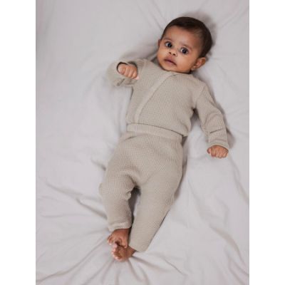 Name It Romper Overslag Waffe Pure Cashmere 68