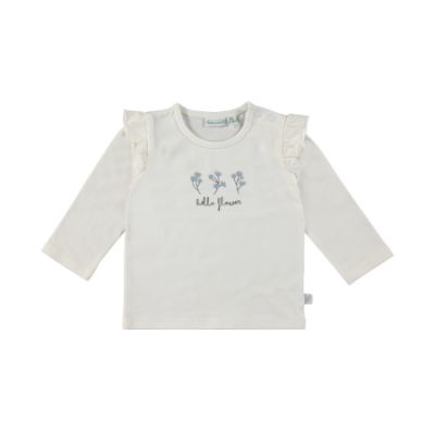 Babylook T-Shirt Hello Flower Snow White 56