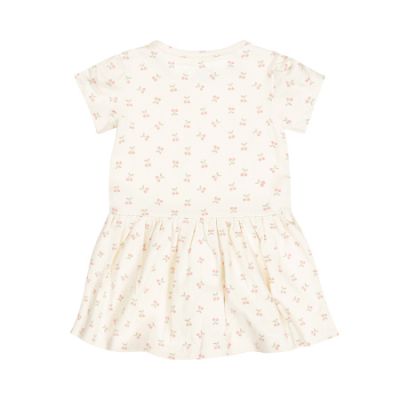 Dirkje Jurk Korte Mouw Cherry Offwhite 62