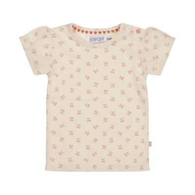 Dirkje T-Shirt Korte Mouw Cherry Offwhite 56