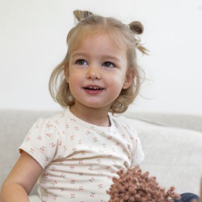 Dirkje T-Shirt Korte Mouw Cherry Offwhite 56