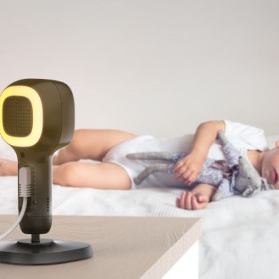 Luvion Grand Elite 4 Connect Crib black