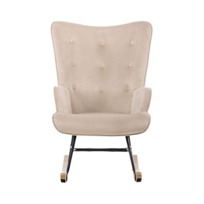 Aemely Schommelstoel Steerne Velvet Taupe