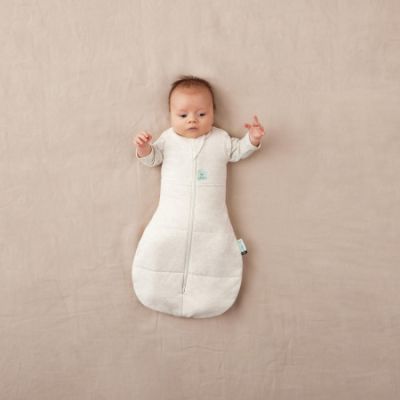 Ergopouch Cocoon Inbaker Slaapzak Oatmeal Marle 2,5 Tog 6-12mnd