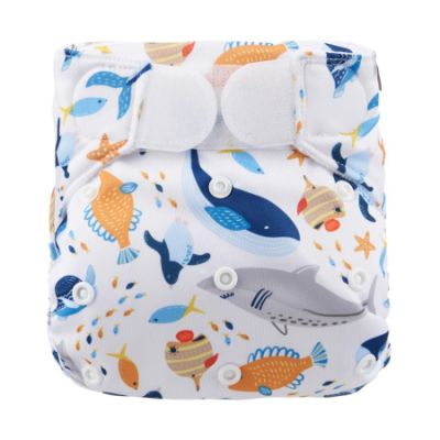 HappyBear Zwemluier Klittenband Sea Animals