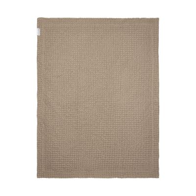 Meyco Ledikantdeken Waffle Cotton Taupe 100x150 cm