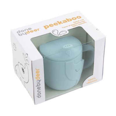 Done By Deer Spout Cup Peekaboo Elphee Blue