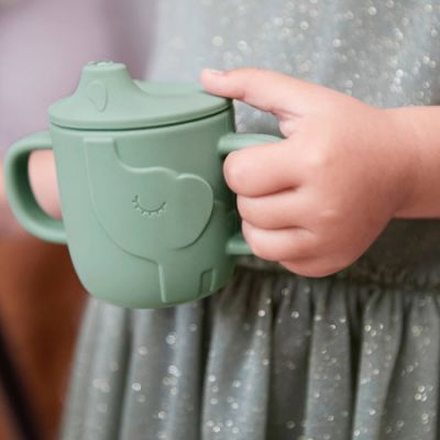 Done By Deer Spout Cup Peekaboo Elphee Blue