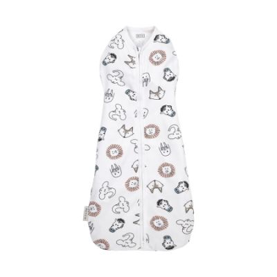 Meyco Cocoon Inbakerslaapzak Animal 70 cm