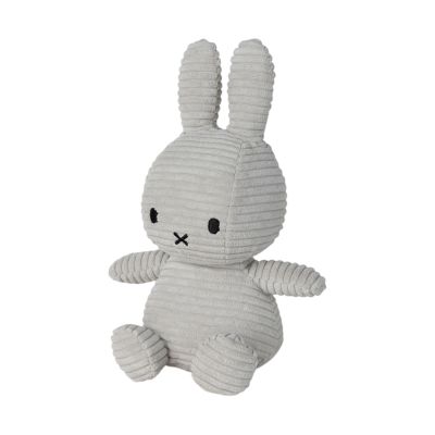 Nijntje Corduroy Knuffel - 23 cm - ECO - Soft Grey