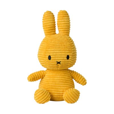 Nijntje Corduroy Knuffel - 23 cm - ECO - Yellow