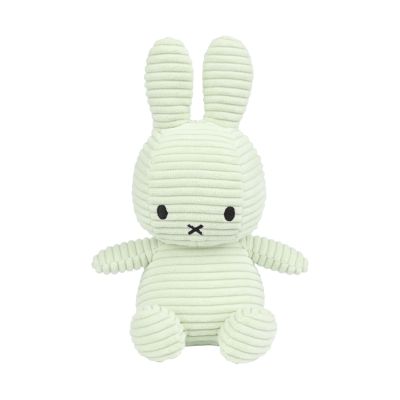 Nijntje Corduroy Knuffel - 23 cm - ECO - Fresh Mint