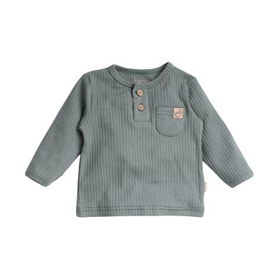 BESS T-Shirt Rib Bottle Green 50