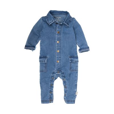 BESS Jumpsuit - Jog Denim - Stone Wash