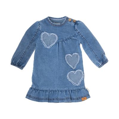 BESS Hearts Jurkje - Jog Denim - Stone Wash