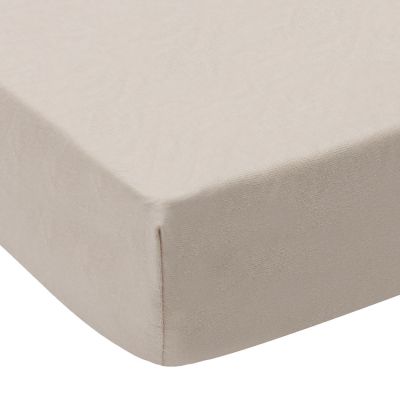 Jollein Hoeslaken - Jersey - 2 Stuks - 60×120 cm - Oatmeal/Sand