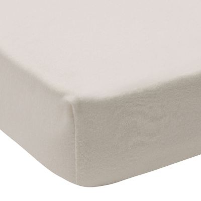Jollein Hoeslaken - Jersey - 2 Stuks - 70/75×140/150 cm - Wild Rose Ivory