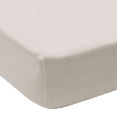 Jollein Hoeslaken - Jersey - 2 Stuks - 70/75×140/150 cm - Sea Green/Ivory