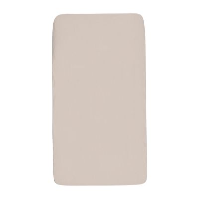 Jollein Hoeslaken - Jersey - 2 Stuks - 70/75×140/150 cm - Oatmeal/Sand